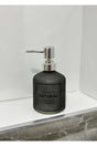 300 Ml Glass Liquid Soap Dispenser With Silver Pump