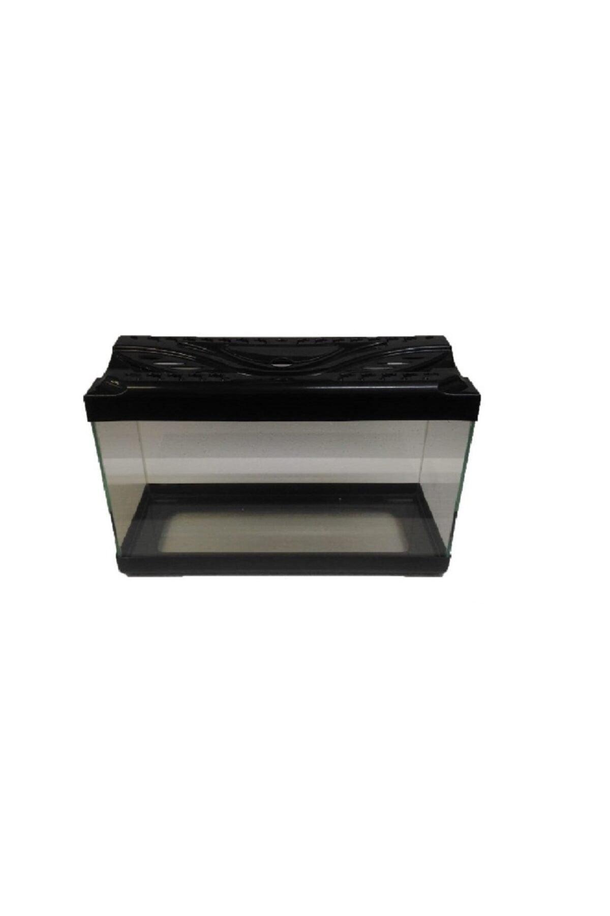 35 Cm Color Cover Aquarium Kp3518 Black