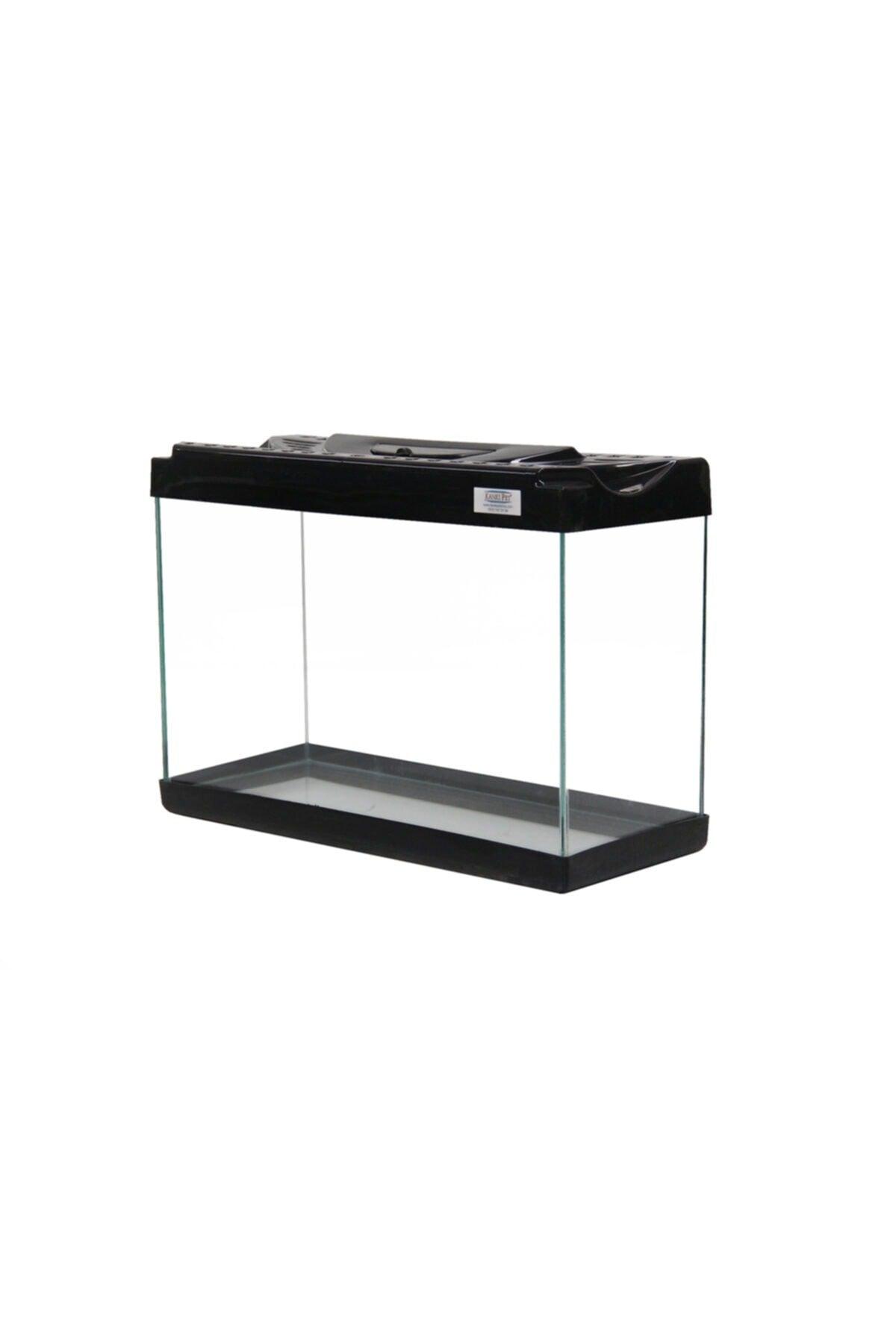 35 Cm Color Cover Aquarium Kp3518 Black