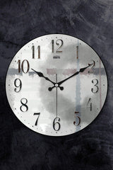 36 Cm Decorative Real Glass Bombe Silent Mechanism Wall Clock - Swordslife