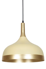 Cosmos Special Design Sports Modern Cream Color Gold Detailed Metal Cafe-Kitchen Single Pendant Lamp Chandelier