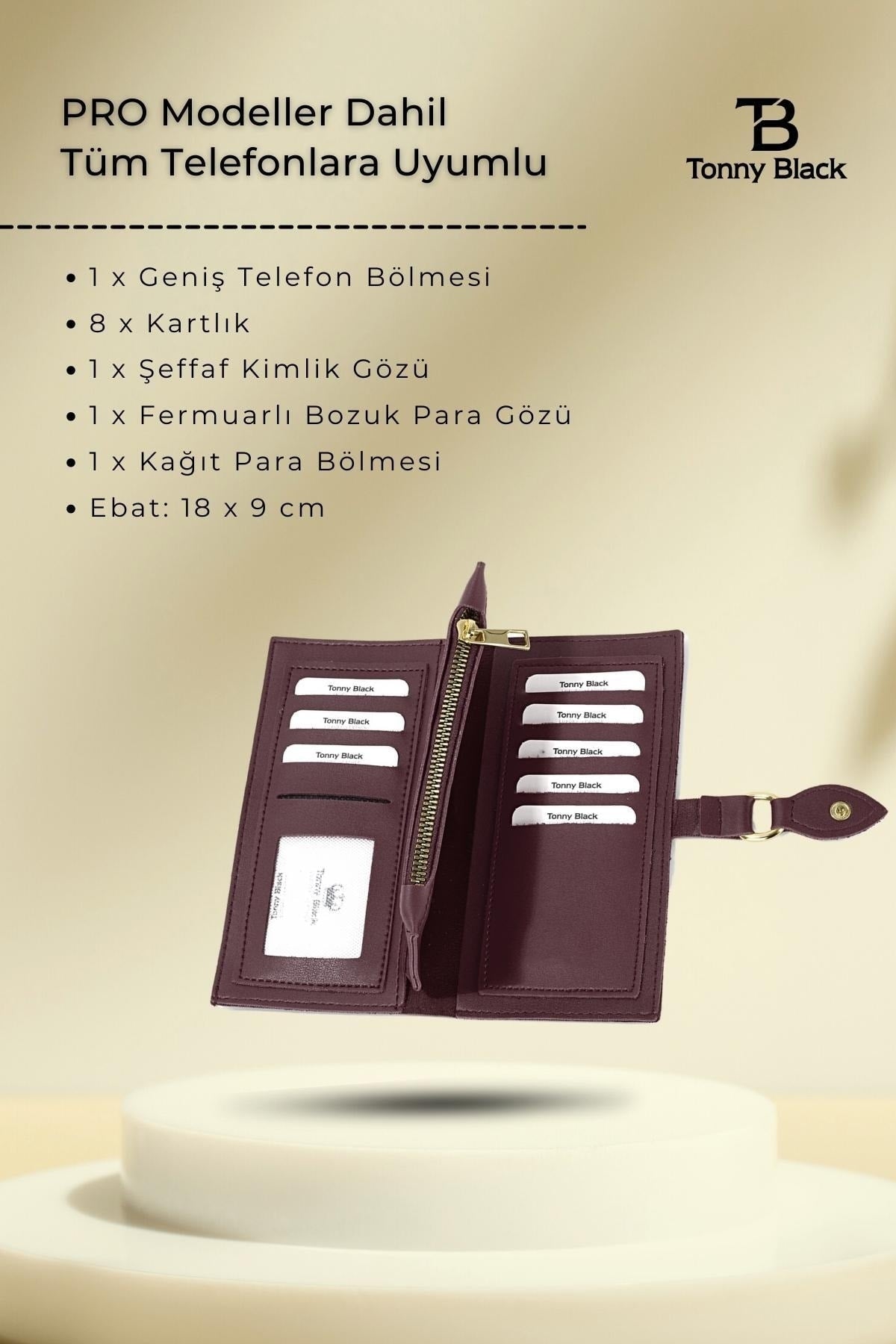 Neue Saison Multi-Handy und Münzfach Kartenhalter Handyhalter Clutch Portfolio Geldbörse