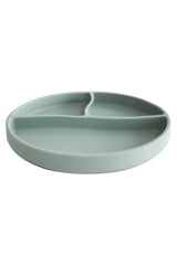 Vacuum Base Baby Silicone Food Plate - Silicone Plate Green