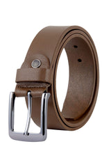Genuine Mens Leather Belt 4 Cm For Jeans Linen And Fabric Trousers