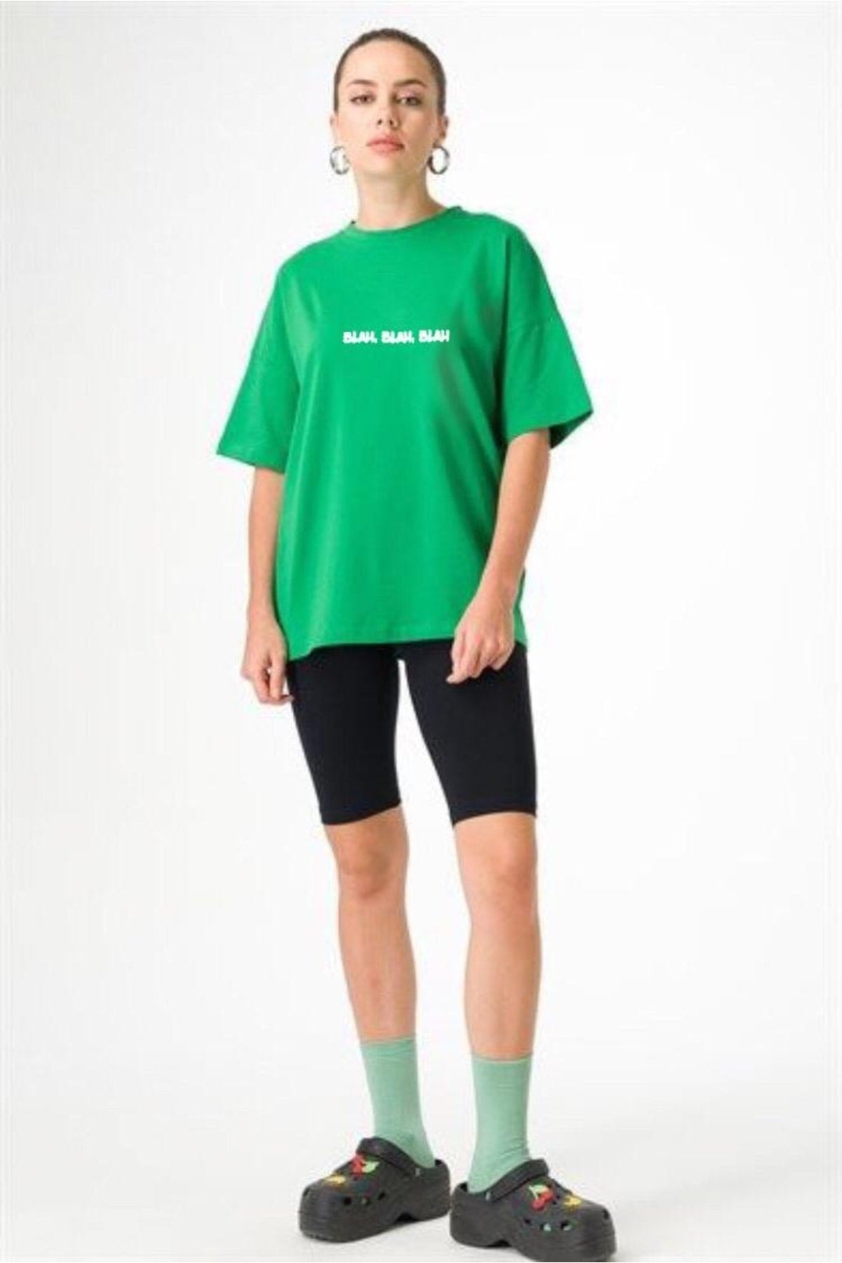 Tree Green Superr Oversize T-Shirt