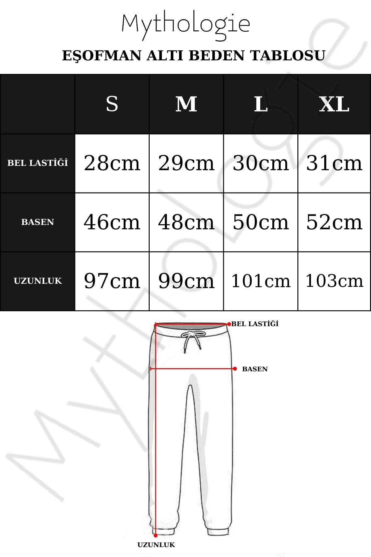 3-pack Arizona Printed Jogger Sweatpants - Black Gray And Brown Elastic Leg High Waist Summer - Swordslife