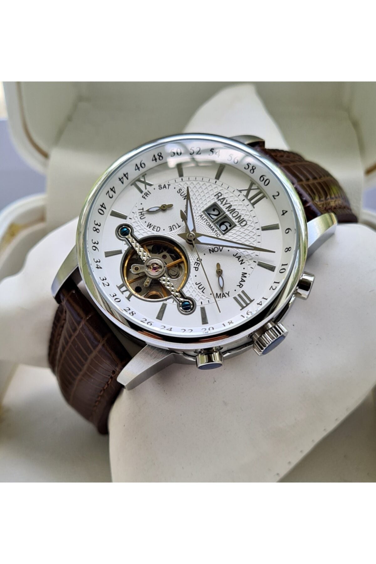 Swiss Automatic Movement Men'S Wristwatch