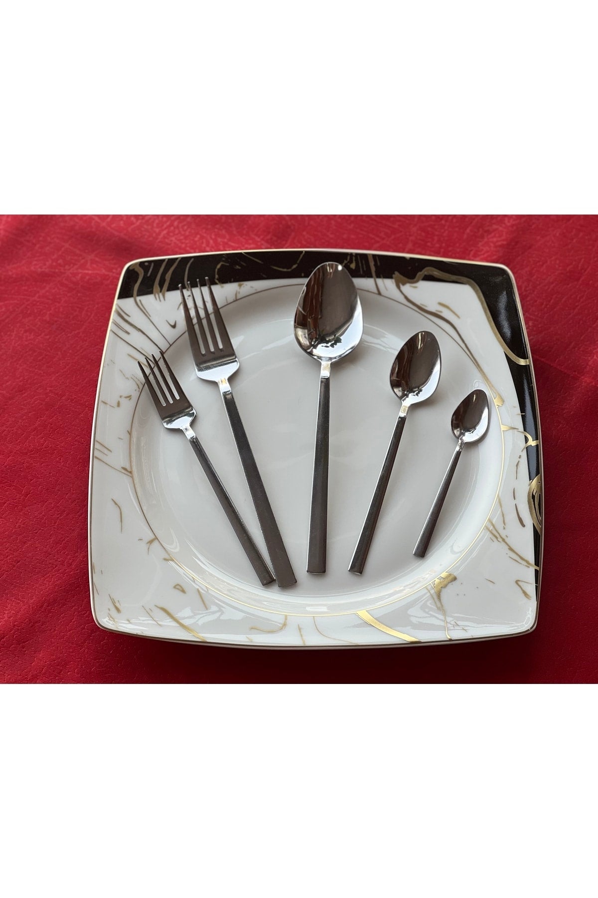 30 Pcs Cutlery Set For 6 Persons Plain Simple Model