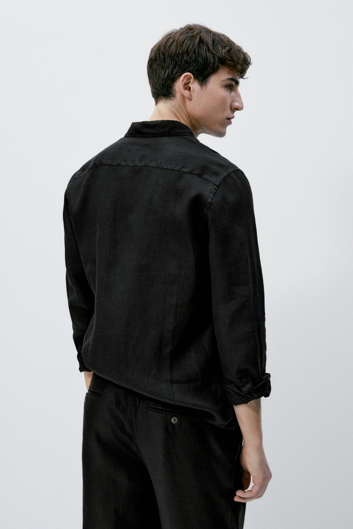 100% Linen Slim Fit Shirt