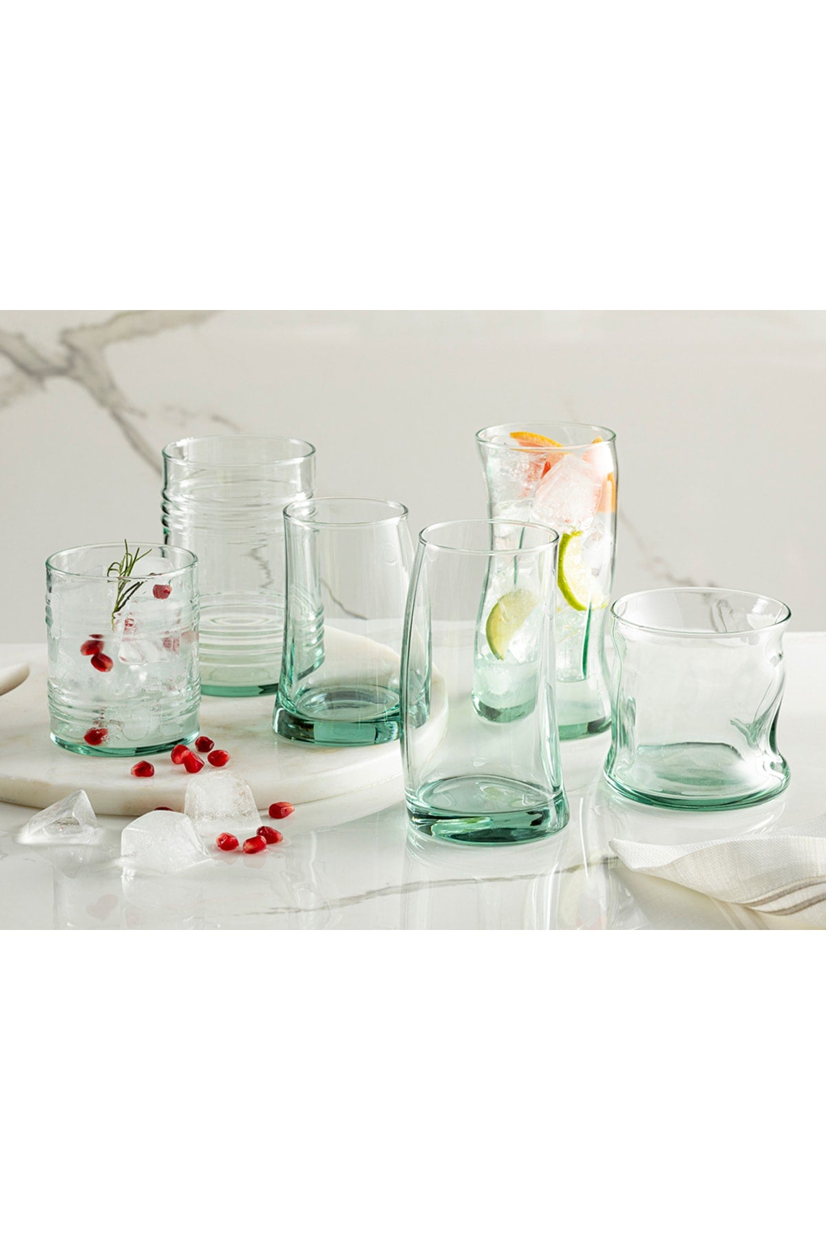 Paşabahçe Aware – Amorphes Glas für Erfrischungsgetränke, 440 ml