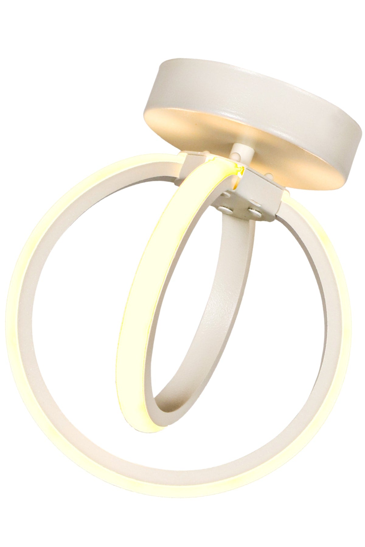 Sezen Led Ceiling Mounting Single Chandelier White