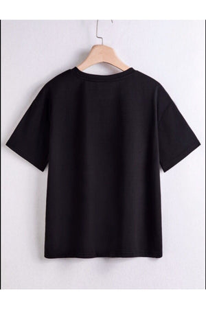 T-Shirt für Mädchen/Jungen mit Panda-Print