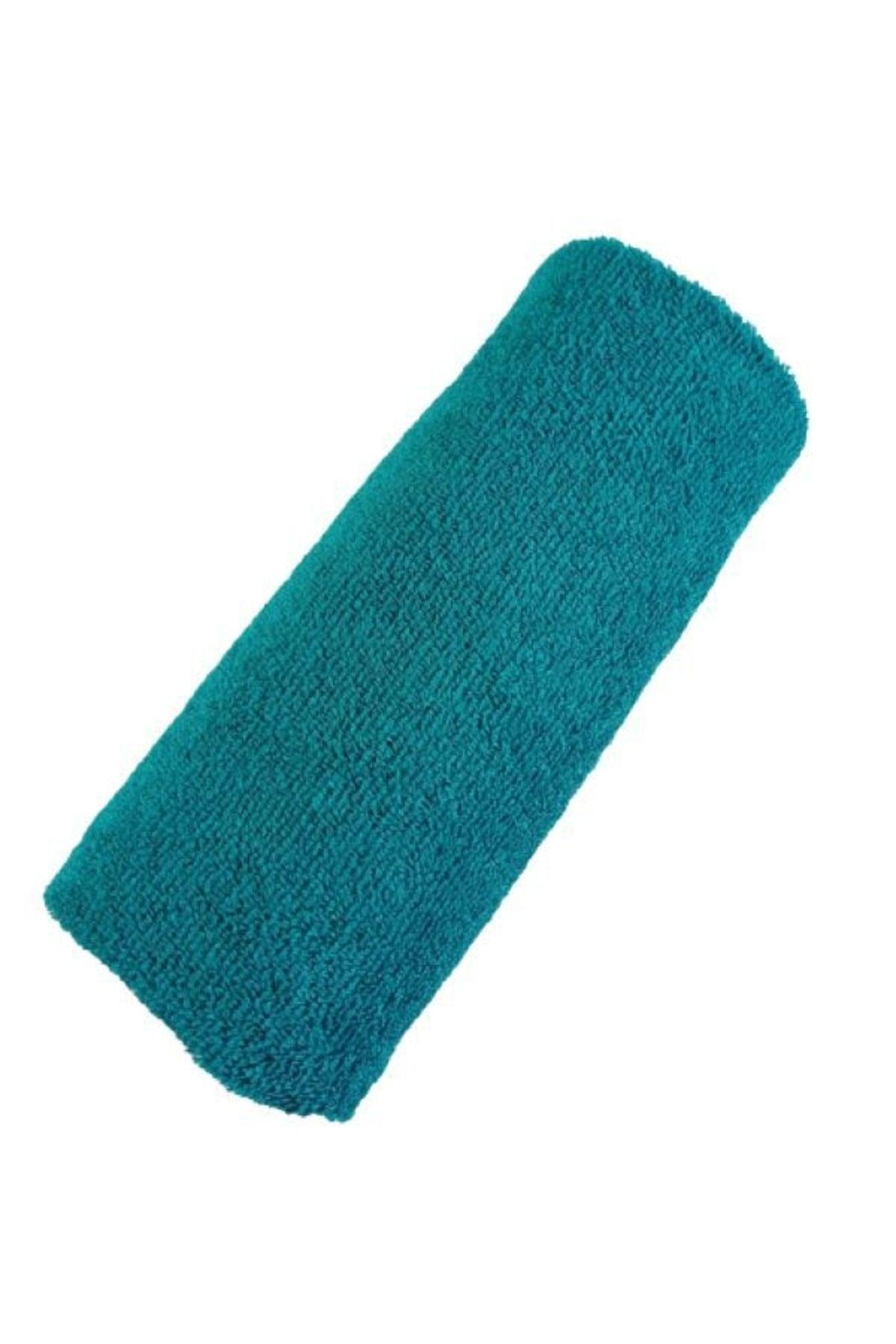 Turquoise Microfiber Hand Face Hairdresser Sports Towel Stain And Hair Dye Repellent 50 X 90 Cm - Swordslife