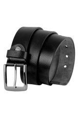 Genuine Mens Leather Belt 4 Cm For Jeans Canvas And Fabric Trousers