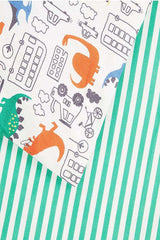 Dinosaur Kids Baby Duvet Cover Set 100x150