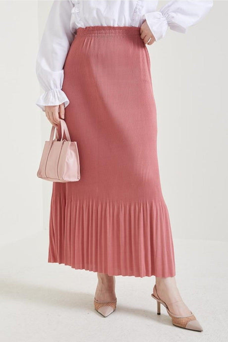 205 - Pi?li?flood? Hijab Skirt Dried Rose - Swordslife