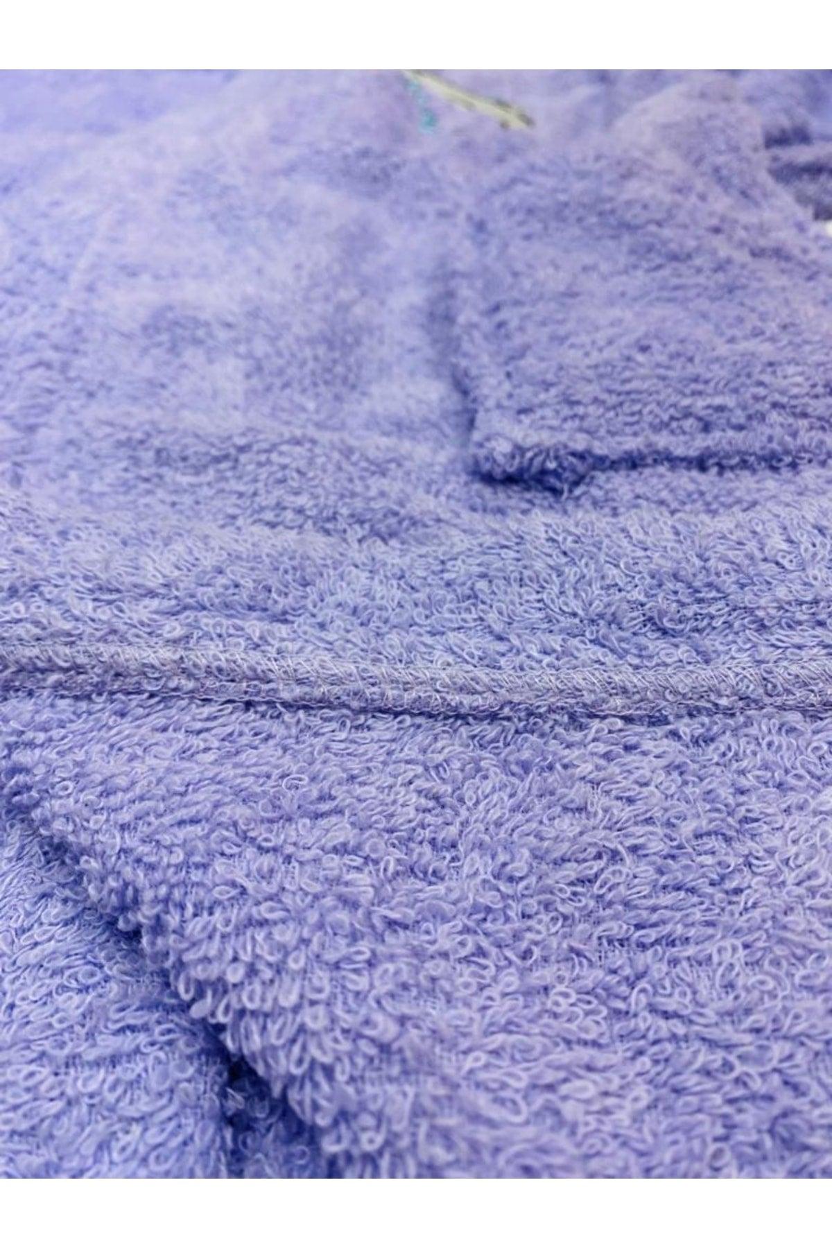 Plain And Hooded Cotton Kids Bathrobe - Swordslife