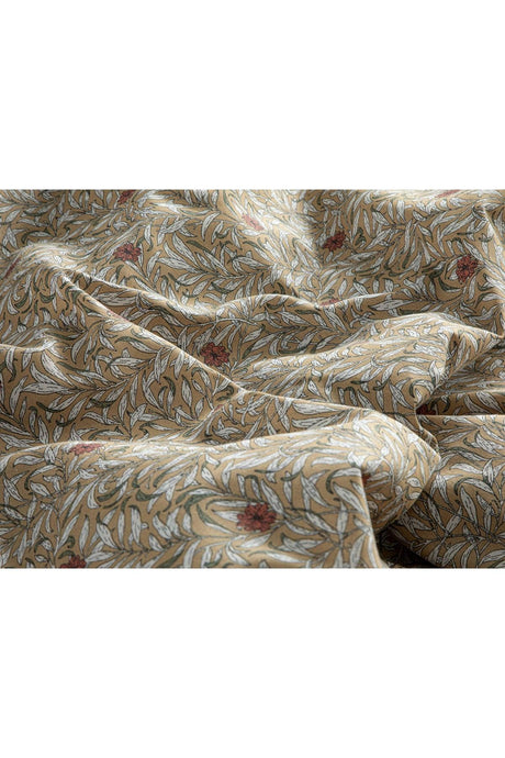 Pure Poppy Easy to Iron Single Duvet Cover Set 160x220 Cm Beige - Swordslife
