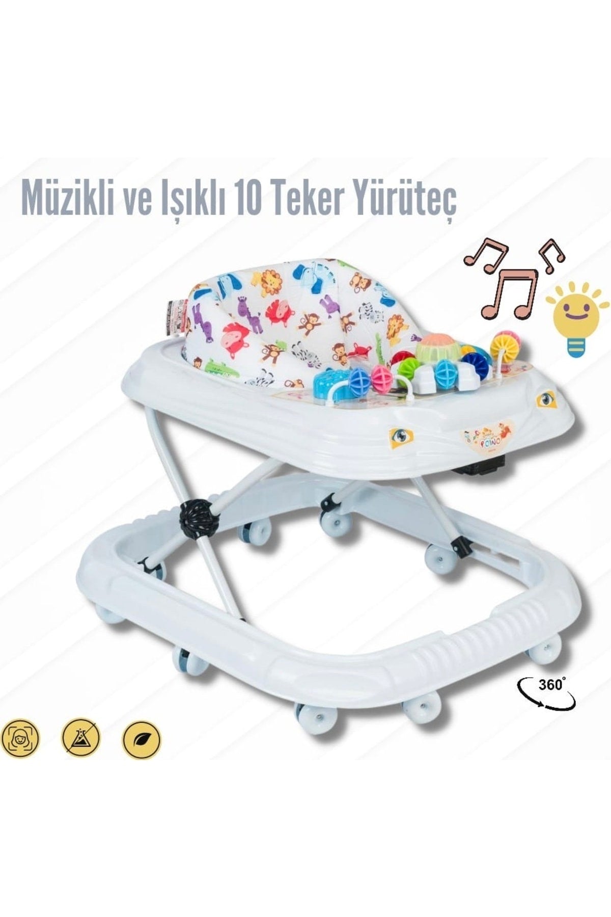 Children'S Equipment Musical And Lighted Walker 10 Foot Spider Model Yrtç22