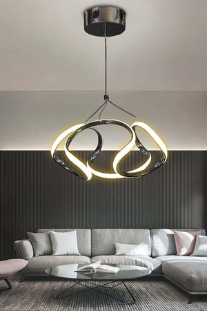 Dron Pendant Lamp Black Color Led Chandelier Daylight Modern Led Chandelier