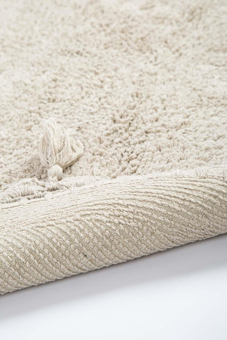 Lowell 100% Cotton Bath Mat Stone 100x100 - Swordslife