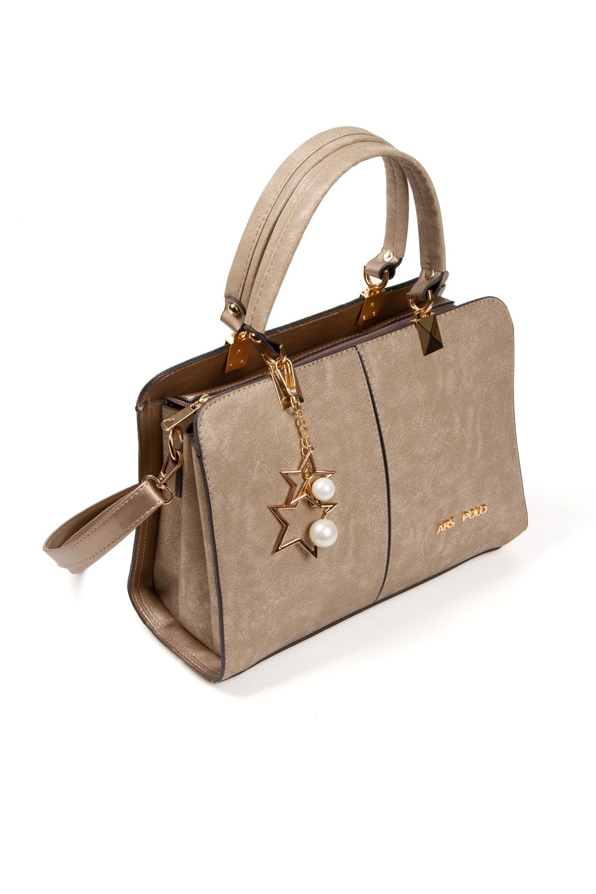 Women'S Stylish 6 Compartment Hand And Shoulder Bag Handbag,Sleeve Bag