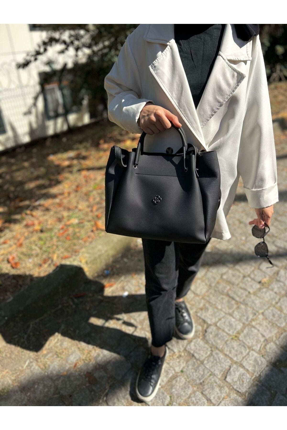 Damen Arm- und Schultertasche Aktentasche Schule Breite Tasche