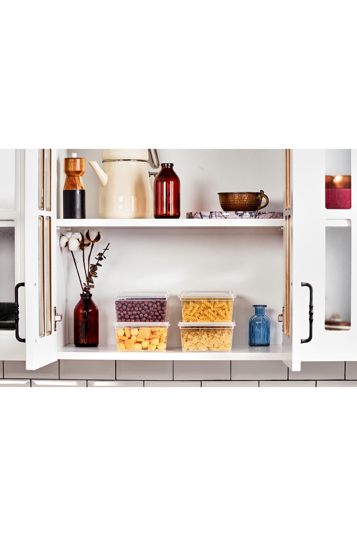 Vorratsbehälter 10 Stück 2 Lt Abschließbar, Gefrierschrank, Kühlschrank, Vorräte, Spielzeug, Lebensmittel, Kaffee, Materialbox, Lebensmittel