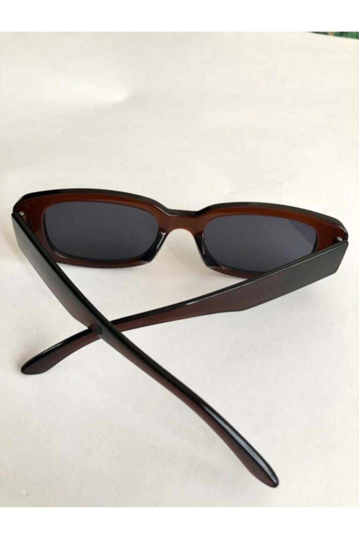 Rechteckige Sonnenbrille