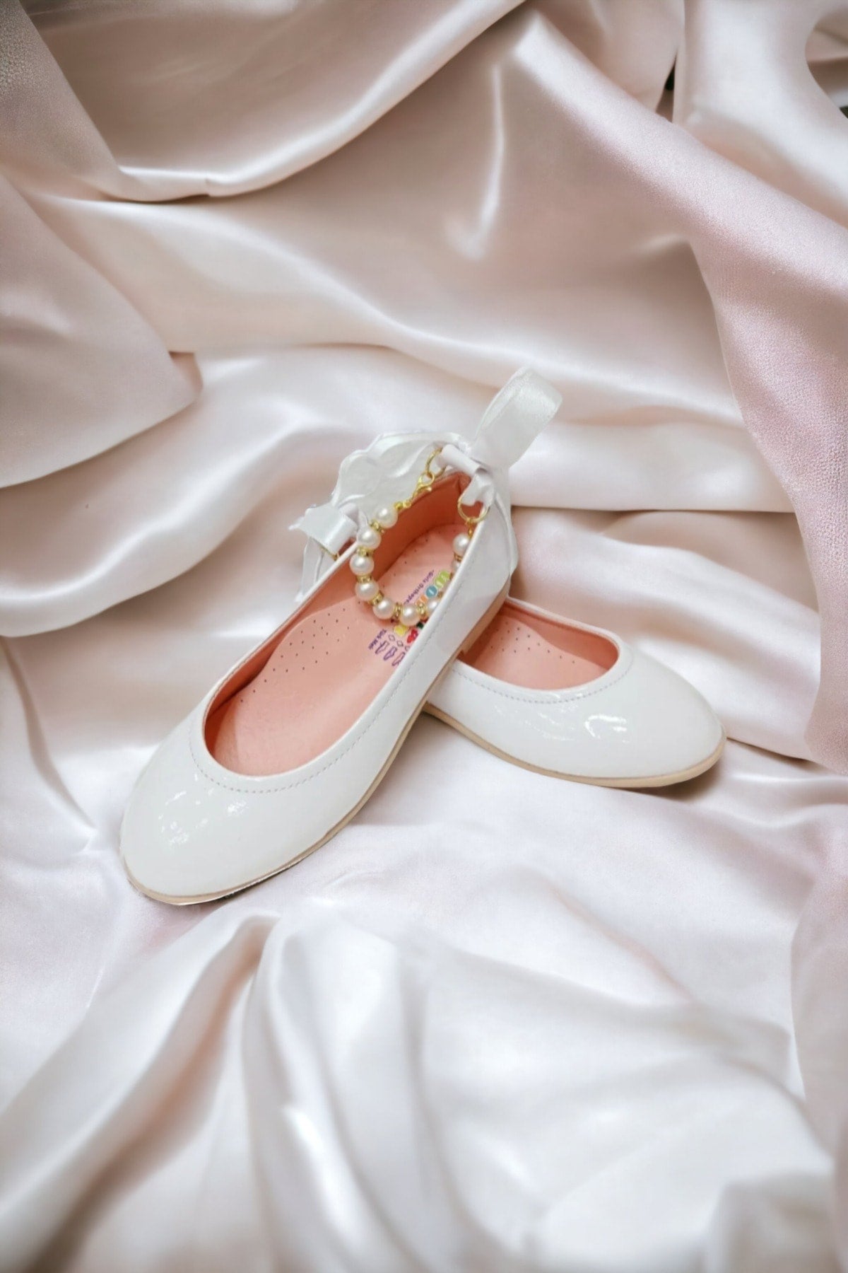 Girl'S Pearl Orthopedic Flats