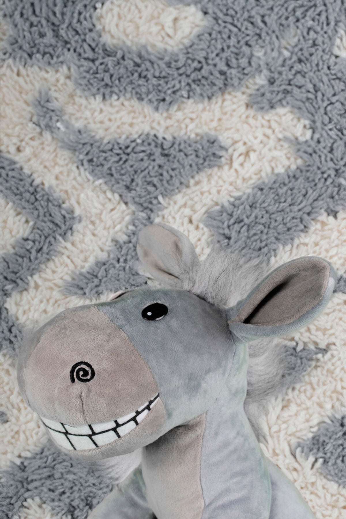 Esel Plüsch 30Cm Grau