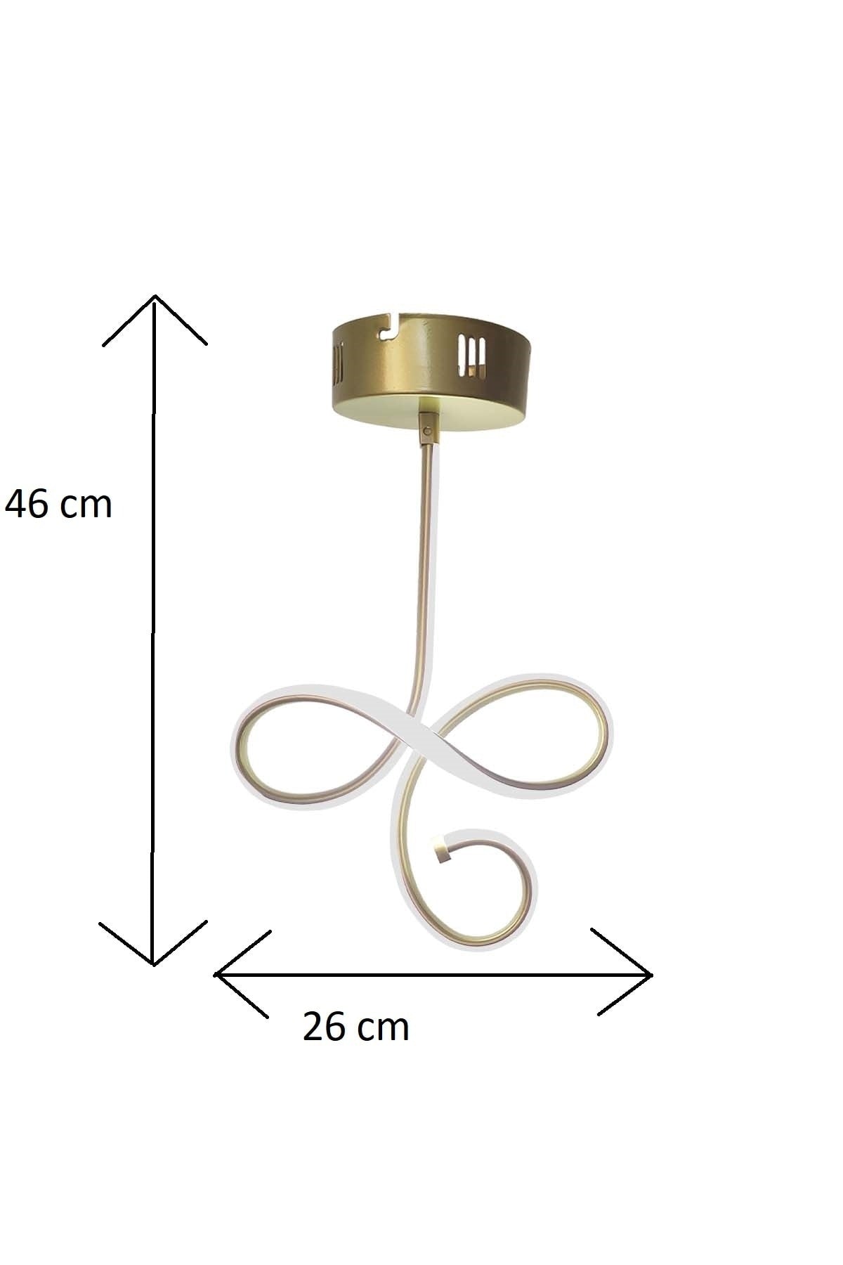 Gold Pendant Lamp White Light Luxury Plafonier Led Chandelier 1 Year Company Warranty