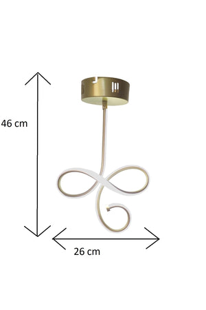 Gold Pendant Lamp White Light Luxury Plafonier Led Chandelier 1 Year Company Warranty