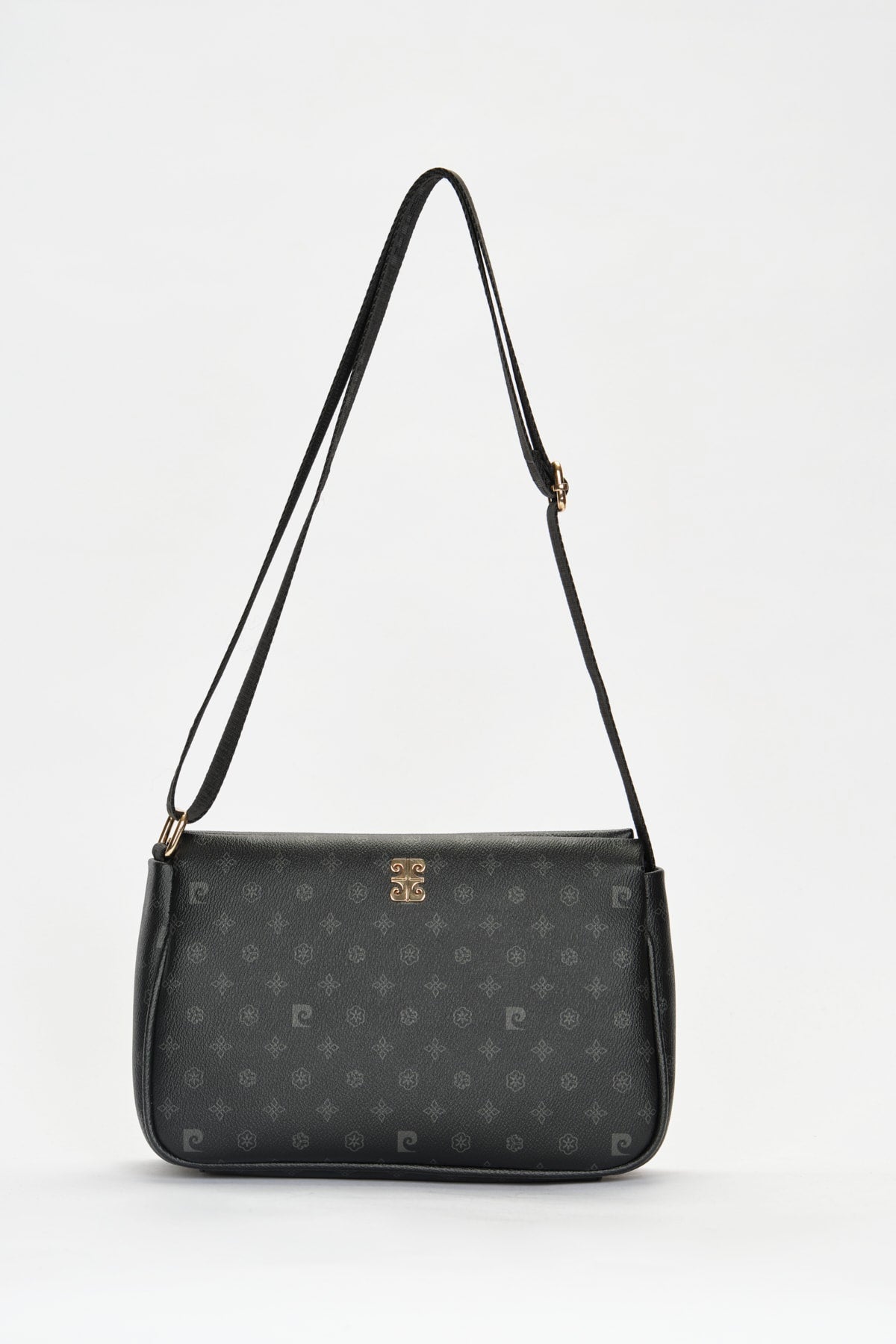 Black Monogram Women's Shoulder Bag 05PO22Y1550