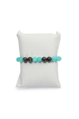 Natural Stone Success, Achievement of Goals Student Talisman Bracelet(LABRADORITE, CITRINE, AMAZONITE NATURAL)