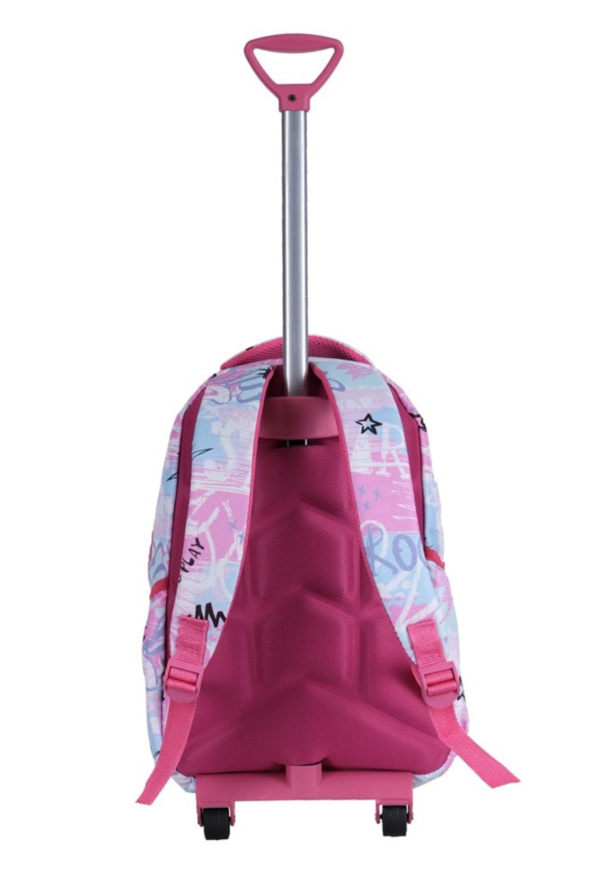 3-pack School Set with Squeegee, Color Patterned Primary School Bag + Lunch Box + Pencil Holder