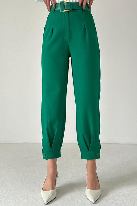 Women's Belt Premium Carrot Trousers - Swordslife