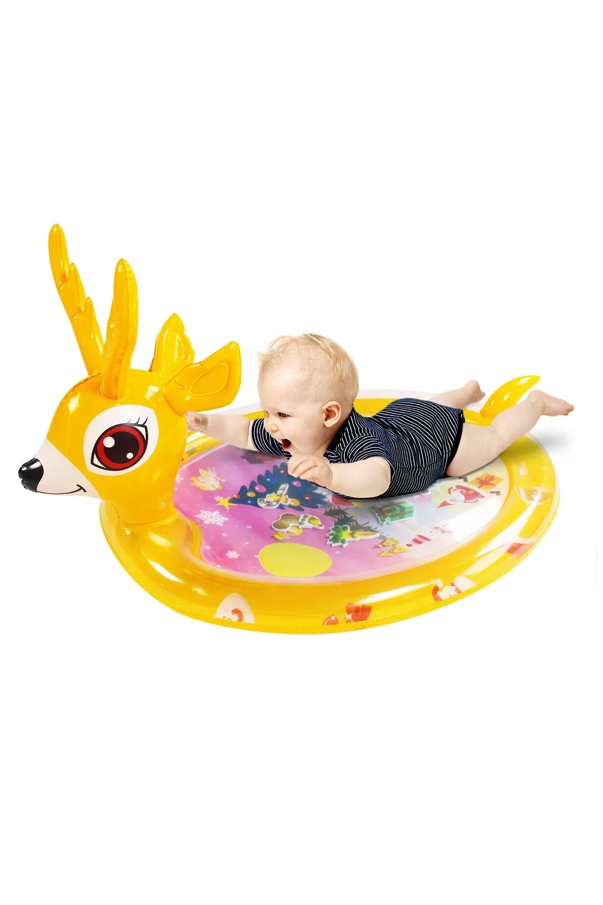 Wasserspielmatte für Babys mit Hirschmotiv (Jumbo)