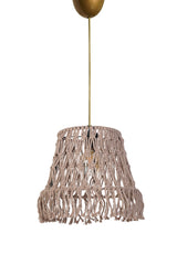 Laurier Handmade Jute Coffee Chandelier