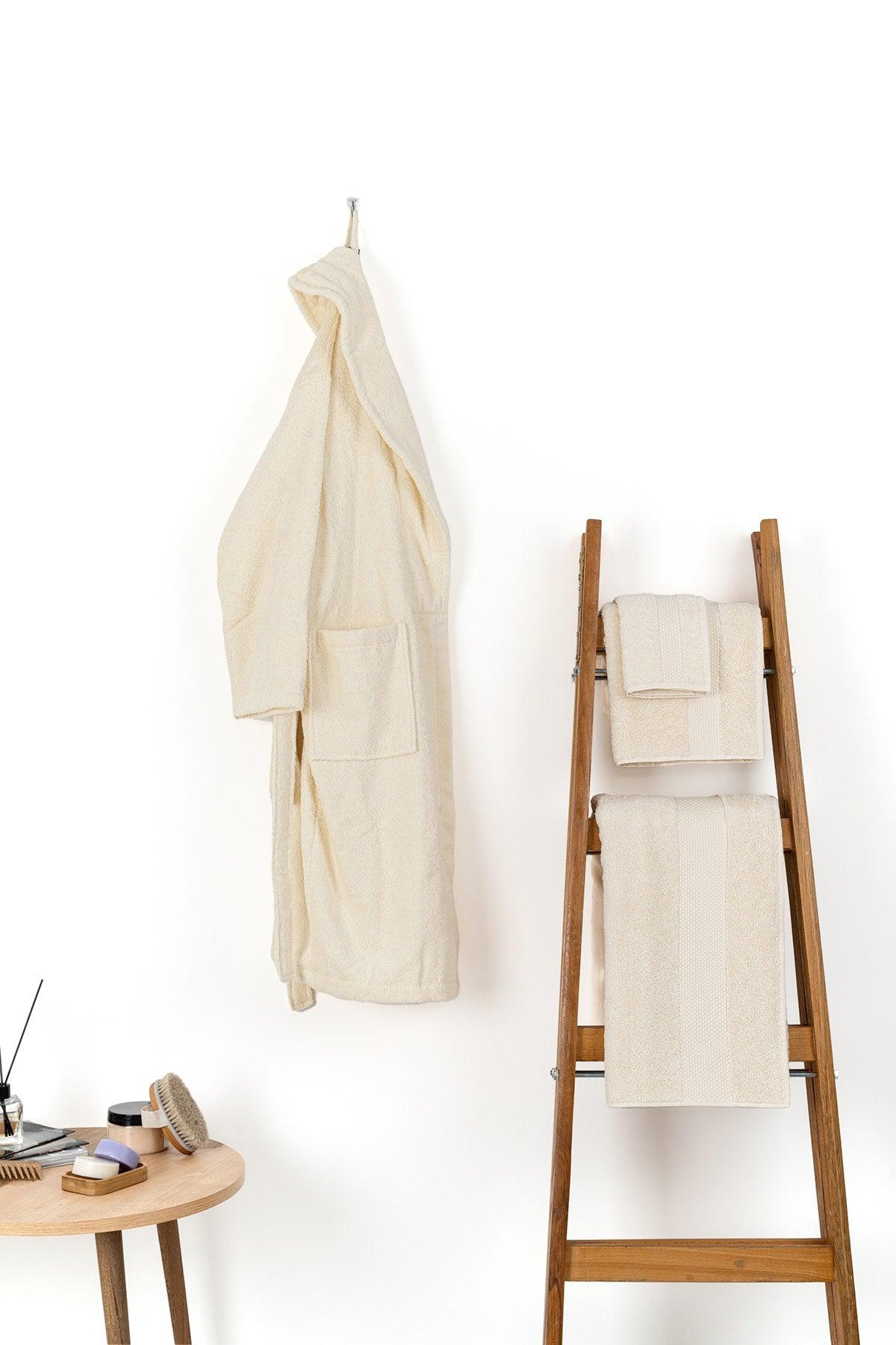 | Minerva | 100% Natural Cotton Set of 4 Guest Towels - Swordslife