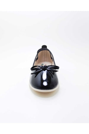 Girl'S Elastic-Bow Detail Lightweight Flats(26-35 Num.)