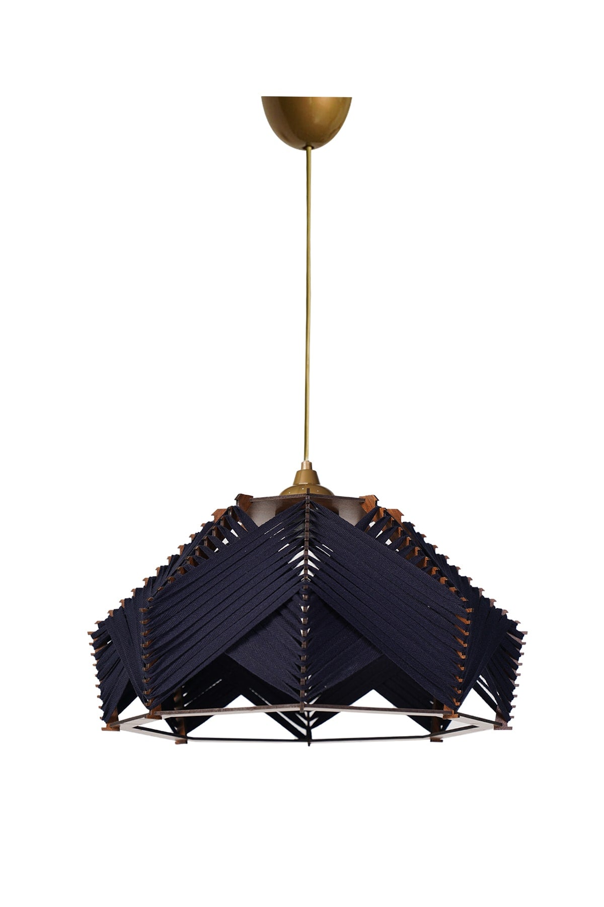 Chaos Pendelleuchte Kronleuchter Marineblau