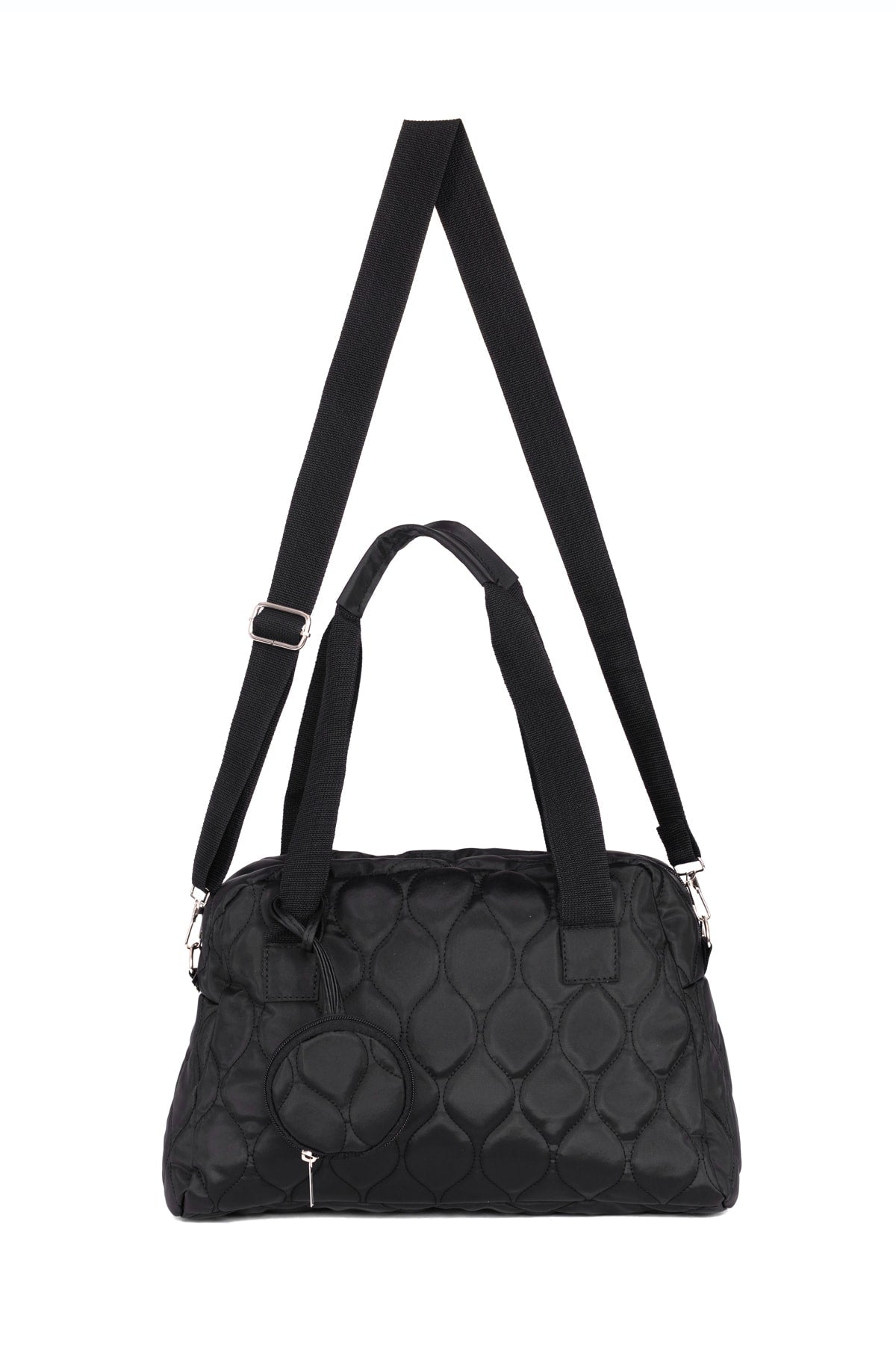 Original Women'S Large Volume Comfort Model Zippered Quilted Wallet Tote Shopper Sleeve Bag