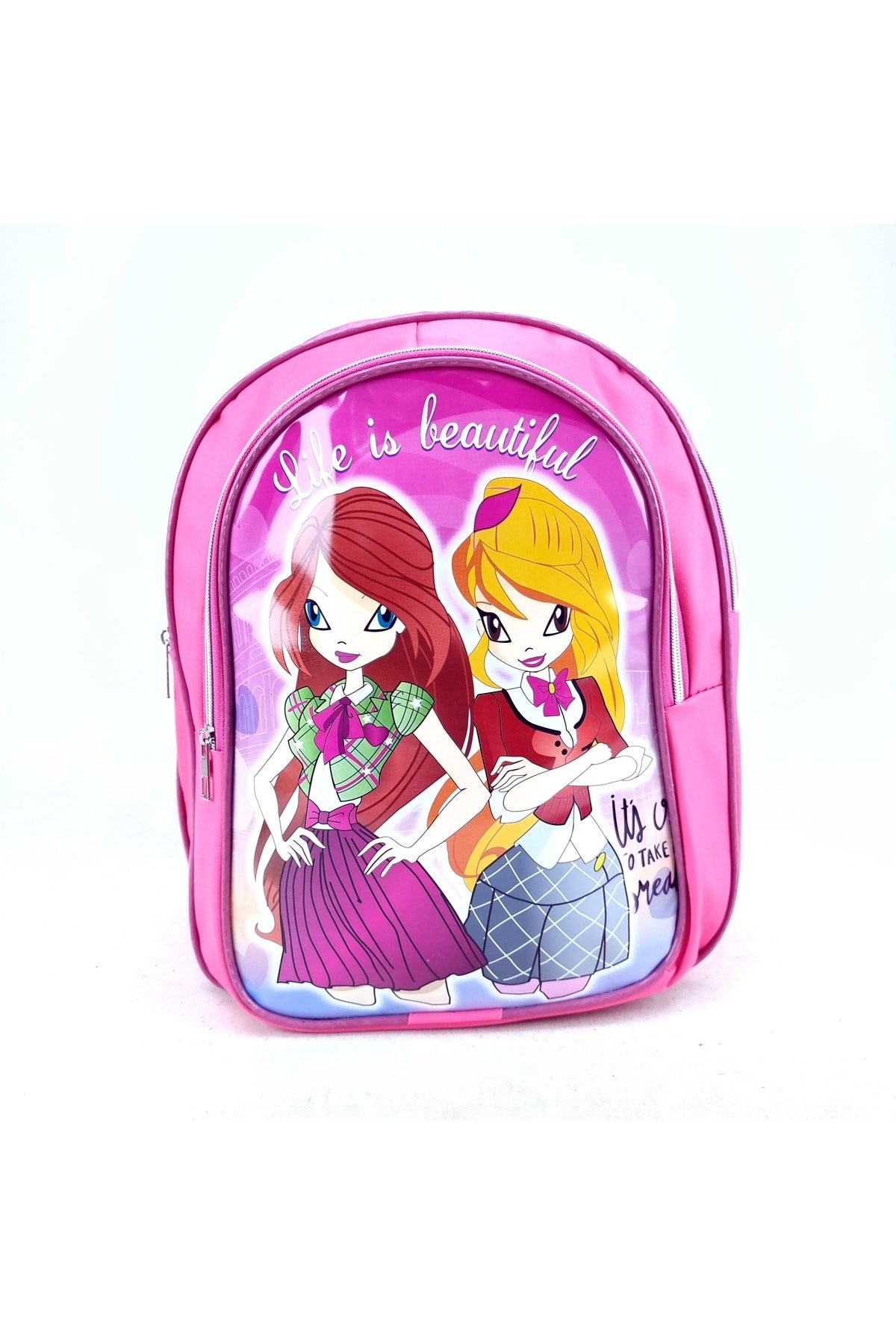 Primary School Kindergarten Student School Bag With Picture Lunch Box For Girls