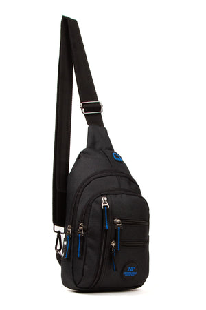 Shoulder And Waist Bag With Np Linen Ears And Usb Output (19X29Cm)
