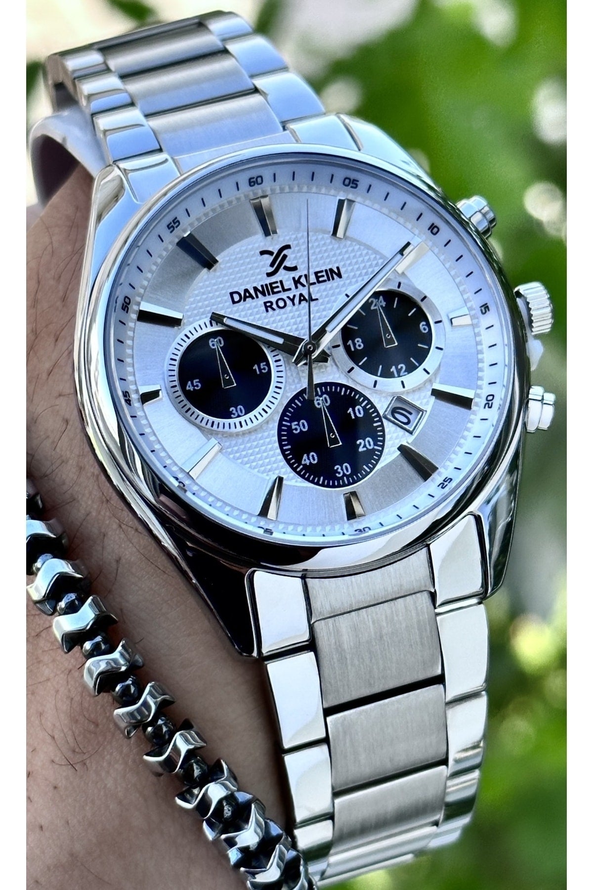 Men's Steel Wristwatch+bracelet