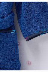 Caretta Embroidered Hooded Child Bathrobe - Swordslife
