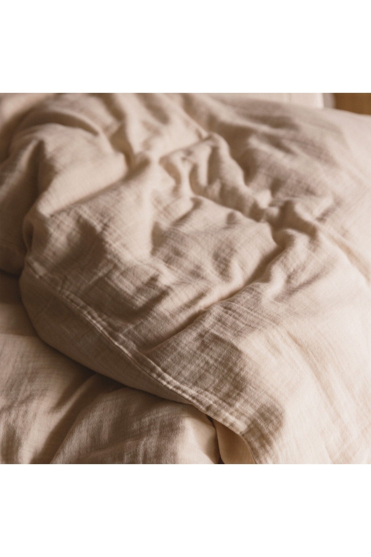 Baby Duvet Cover Set 70X130 Cm 100% Organic Cotton 15 Cm Bed Height