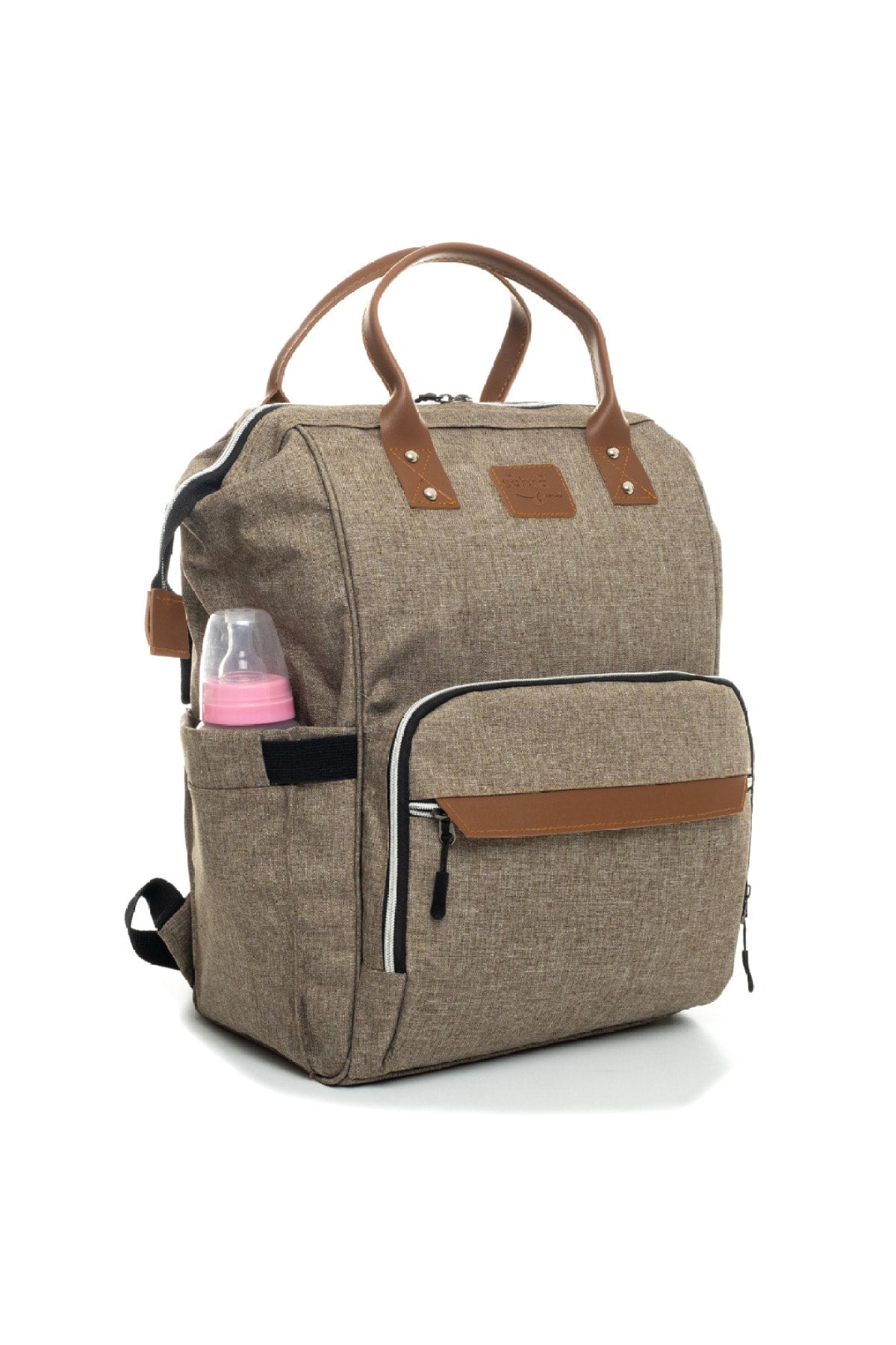 Luxus Schmutzabweisender wasserdichter Thermo-Fach Mutter Baby Pflege Rucksack und 2 Stück 0-3 Monate Body Set