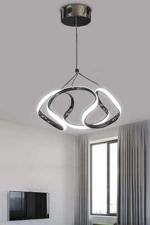 Dron Model Black Pendant Lamp Led Chandelier White Light Modern Led Chandelier